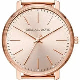 Michael Kors Pyper Quartz Rose Gold Dial Rose Gold Mesh Strap Watch For Women - MK4340 Authentic Buy Shop Now