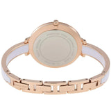 Michael Kors Jaryn Analog White Dial Two Tone Steel Strap Watch For Women - MK4342 Authentic Buy Shop Now