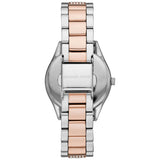 Michael Kors Lauryn Quartz White Dial Two Tone Steel Strap Watch For Women - MK4388 Authentic Buy Shop Now