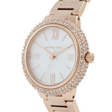 Michael Kors Taryn Quartz White Dial Rose Gold Steel Strap Watch For Women - MK4460 Authentic Buy Shop Now