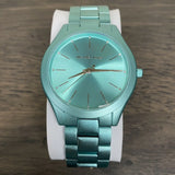 Michael Kors Slim Runway Blue Dial Blue Steel Strap Watch For Women - MK4525 Authentic Buy Shop Now