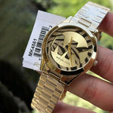 Michael Kors Runway Gold Dial Gold Steel Strap Watch For Women - MK4561 Authentic Buy Shop Now
