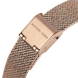 Michael Kors Pyper Quartz Mother of Pearl White Dial Rose Gold Mesh Strap Watch For Women - MK4588 Authentic Buy Shop Now