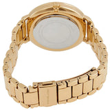 Michael Kors Pyper Three-Hand Black Dial Gold Steel Strap Watch For Women - MK4593 Authentic Buy Shop Now