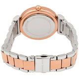 Michael Kors Abbey Three-Hand White Dial Two Tone Steel Strap Watch for Women - MK4616 Authentic Buy Shop Now