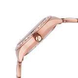Michael Kors Liliane Three Hand Rose Gold Dial Rose Gold Steel Strap Watch For Women - MK4651 Authentic Buy Shop Now