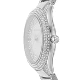 Michael Kors Sylvia Mother of Pearl Dial Silver Steel Strap Watch For Women - MK4657 Authentic Buy Shop Now