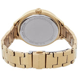Michael Kors Sylvia Mother Of Pearl Dial Gold Steel Strap Watch For Women - MK4655 Authentic Buy Shop Now