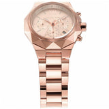 Michael Kors Raquel Analog Rose Gold Dial Rose Gold Steel Strap Watch For Women - MK4688 Authentic Buy Shop Now