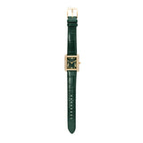 Michael Kors Emery Quartz Diamonds Green Dial Green Leather Strap Watch For Women - MK4697 Authentic Buy Shop Now