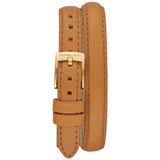 Michael Kors Empire Three Hand Gold Dial Brown Leather Strap Watch for Women - MK4721 Authentic Buy Shop Now