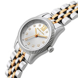 Michael Kors Lexington Analog Silver Dial Two Tone Steel Strap Watch for Women - MK4740 Authentic Buy Shop Now