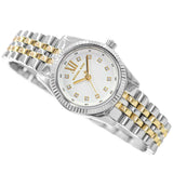 Michael Kors Lexington Analog Silver Dial Two Tone Steel Strap Watch for Women - MK4740 Authentic Buy Shop Now