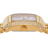 Michael Kors Emery Pave Double Wrap White Dial Gold Steel Strap Watch for Women - MK4833 Authentic Buy Shop Now