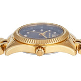 Michael Kors Lexington Pave Three-Hand Green Dial Gold Steel Strap Watch for Women - MK4842 Authentic Buy Shop Now