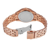 Michael Kors Harlowe Three-Hand Rose Gold Dial Rose Gold Steel Strap Watch for Women - MK4845 Authentic Buy Shop Now