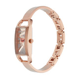 Michael Kors Empire Pavé Analog Rose Gold Dial Rose Gold Steel Strap Watch for Women - MK4858 Authentic Buy Shop Now