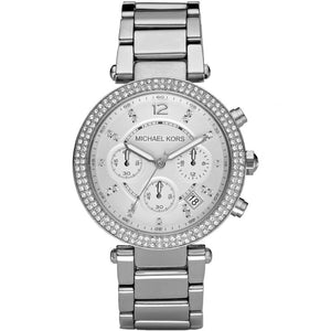 Michael Kors Parker Silver Dial Silver Steel Strap Watch for Women - MK5353 Authentic Buy Shop Now