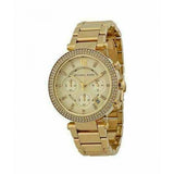 Michael Kors Parker Gold Dial Gold Steel Strap Watch for Women - MK5354 Authentic Buy Shop Now