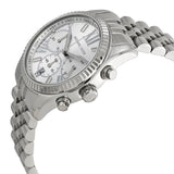 Michael Kors Lexington Silver Dial Silver Steel Strap Watch for Women - MK5555 Authentic Buy Shop Now