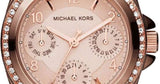 Michael Kors Blair Rose Gold Dial Rose Gold Steel Strap Watch for Women - MK5613 Authentic Buy Shop Now