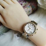 Michael Kors Parker White Dial Two Tone Steel Strap Watch for Women - MK5626 Authentic Buy Shop Now