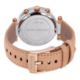 Michael Kors Parker Chronograph White Dial Tan Leather Strap Watch for Women - MK5633 Authentic Buy Shop Now