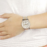 Michael Kors Ritz White Dial Two Tone Steel Strap Watch for Women - MK5650 Authentic Buy Shop Now
