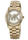 Michael Kors Runway Gold Dial Gold Steel Strap Watch for Women - MK5786 Authentic Buy Shop Now