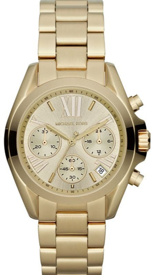 Michael Kors Bradshaw Gold Dial Gold Steel Strap Watch for Women - MK5798 Authentic Buy Shop Now