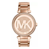Michael Kors Parker Rose Gold Dial Rose Gold Steel Strap Watch for Women - MK5865 Authentic Buy Shop Now
