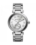 Michael Kors Skylar Silver Dial Silver Steel Strap Watch for Women - MK5866 Authentic Buy Shop Now