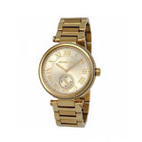 Michael Kors Skylar Gold Dial Gold Steel Strap Watch for Women - MK5867 Authentic Buy Shop Now