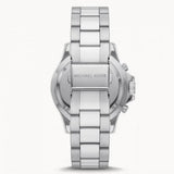 Michael Kors Everest Chronograph Gold Dial Silver Steel Strap Watch For Women - MK5870 Authentic Buy Shop Now