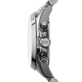 Michael Kors Bradshaw Chronograph Quartz White Dial Grey Steel Strap Watch For Men - MK5952 Authentic Buy Shop Now
