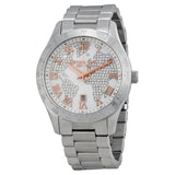 Michael Kors Layton Silver Dial Silver Steel Strap Watch for Women - MK5958 Authentic Buy Shop Now