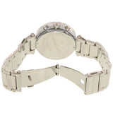 Michael Kors Parker Chronograph Pink Dial Silver Steel Strap Watch For Women - MK6105 Authentic Buy Shop Now