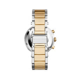 Michael Kors Parker Pink Dial Two Tone Steel Strap Watch for Women - MK6140 Authentic Buy Shop Now