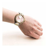 Michael Kors Parker Pink Dial Two Tone Steel Strap Watch for Women - MK6140 Authentic Buy Shop Now