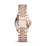 Michael Kors Blair Rose Gold Dial Two Tone Steel Strap Watch for Women - MK6175 Authentic Buy Shop Now