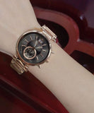 Michael Kors Sawyer Rose Gold Dial Rose Gold Steel Strap Watch for Women - MK6226 Authentic Buy Shop Now