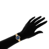 Michael Kors Parker Chronograph Blue Dial Gold Steel Strap Watch For Women - MK6262 Authentic Buy Shop Now