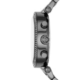Michael Kors Parker Chronograph Grey Dial Grey Steel Strap Watch For Women - MK6265 Authentic Buy Shop Now