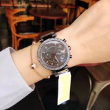 Michael Kors Parker Chronograph Grey Dial Grey Steel Strap Watch For Women - MK6265 Authentic Buy Shop Now