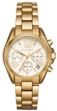 Michael Kors Lexington Quartz Gold Dial Gold Steel Strap Watch For Women - MK6267 Authentic Buy Shop Now
