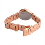 Michael Kors Mini Parker Multi-Function Plum Mother of Pearl Dial Rose Gold Steel Strap Watch For Women - MK6403 Authentic Buy Shop Now