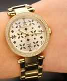 Michael Kors Parker Gold Dial Gold Steel Strap Watch for Women - MK6469 Authentic Buy Shop Now