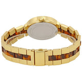 Michael Kors Garner Multifunction Gold Dial Two Tone Steel Strap Watch For Women - MK6471 Authentic Buy Shop Now