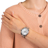 Michael Kors Bradshaw Quartz Silver Dial Silver Steel Strap Watch For Women - MK6554 Authentic Buy Shop Now