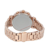 Michael Kors Sofie Chronograph Mother of Pearl White Dial Rose Gold Steel Strap Watch For Women - MK6576 Authentic Buy Shop Now